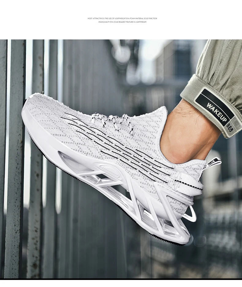 men Sneakers Luxury Trainer Race Breathable