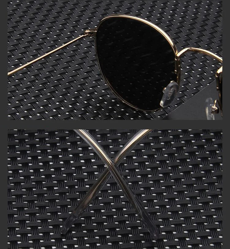 Classic Round Sunglasses UNISEX Vintage Small Frame Driving Sun Glasses