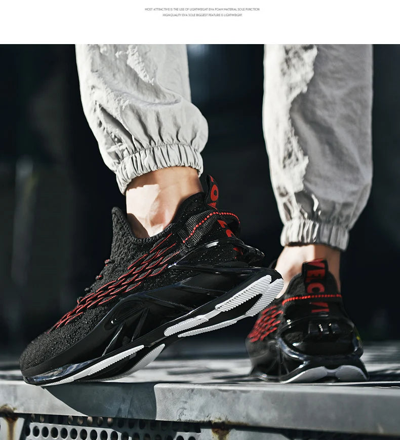 men Sneakers Luxury Trainer Race Breathable