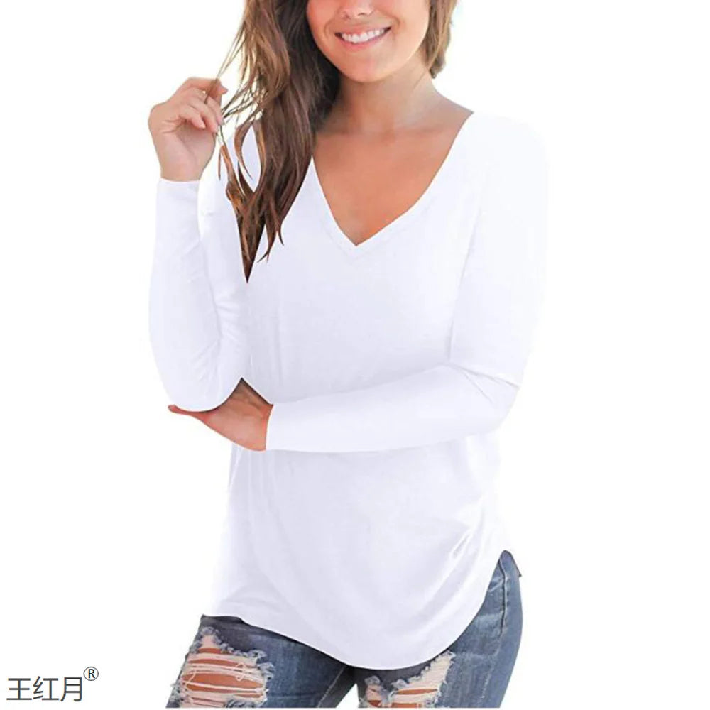 Long Sleeve V-neck