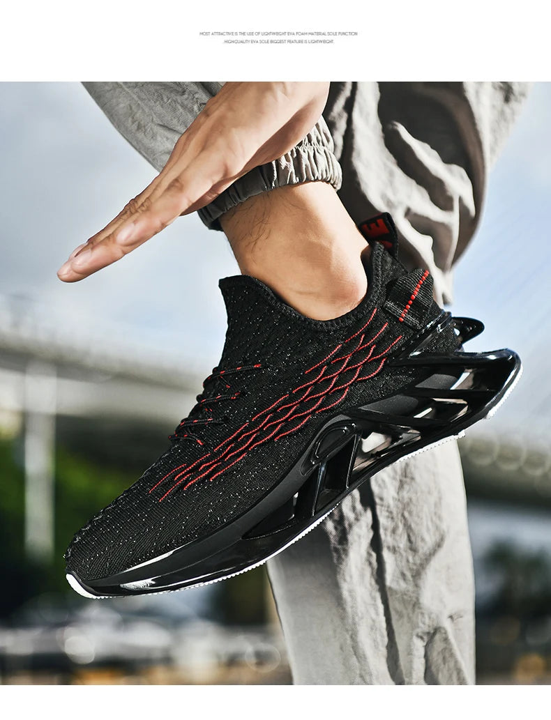 men Sneakers Luxury Trainer Race Breathable