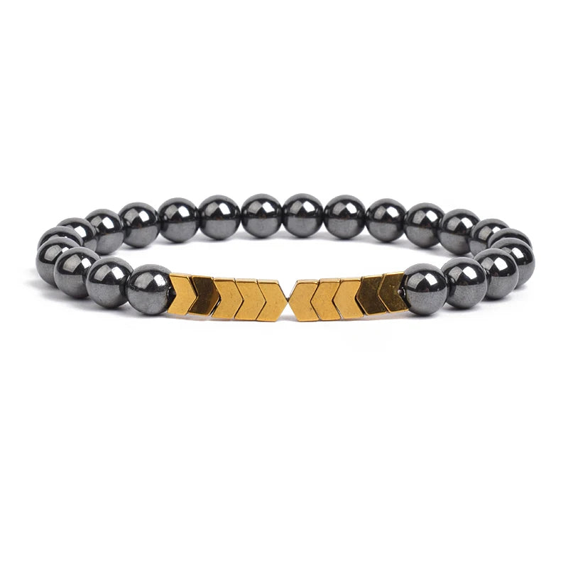 Weight Loss Hematite Therapy Bracelet - 2 for $39