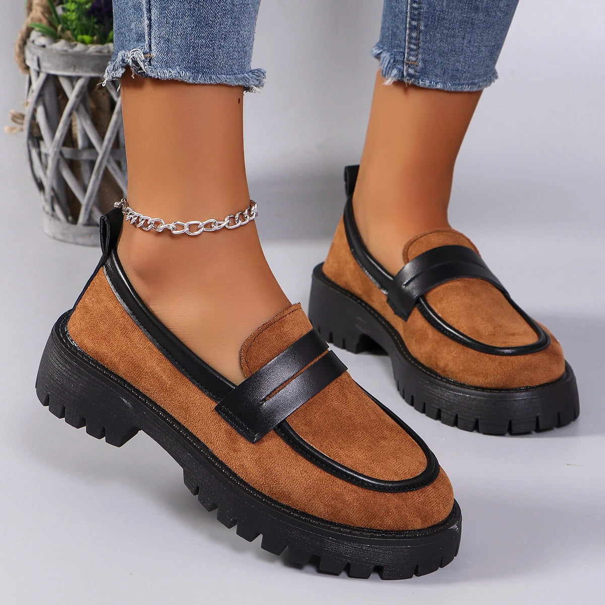 Leopard Loafers