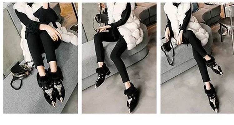 Fox Head Boots Winter Fashion