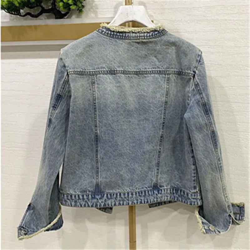 Denim Jacket Bling Wear