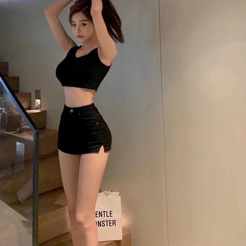Sexy High Waist Slim Fit Shorts