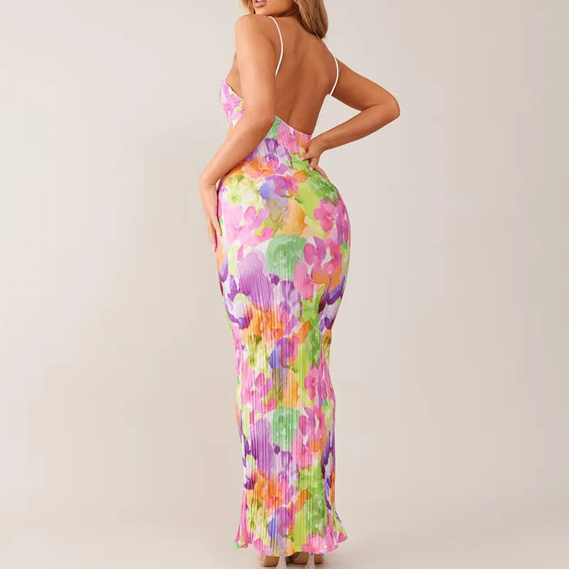 Spaghetti Strap Maxi Dress