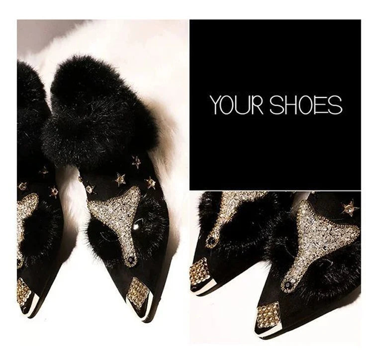 Fox Head  Boots Winter Fashion