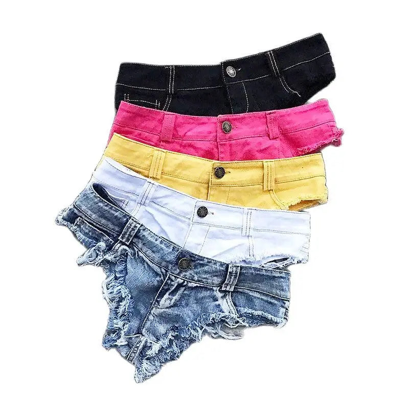 Beach Party Wear Jeans Thong Short
