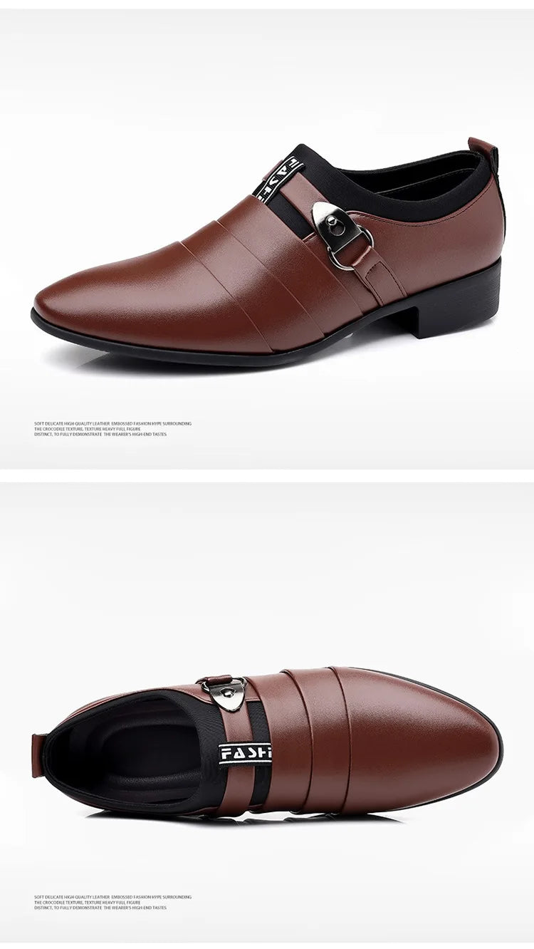 Classic Business Men Shoes Formal Slip On