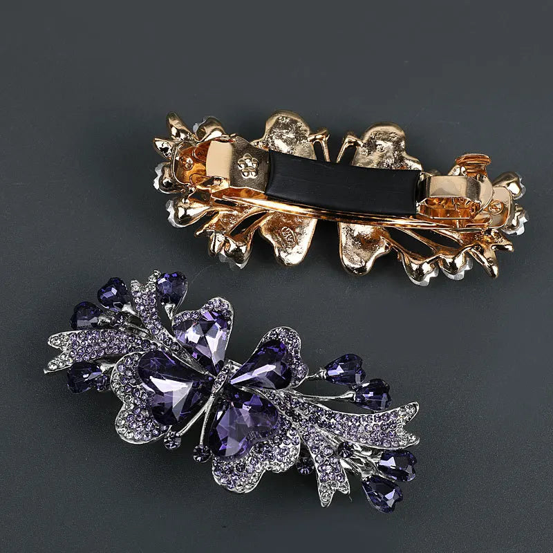 Crystal Butterfly HairClip