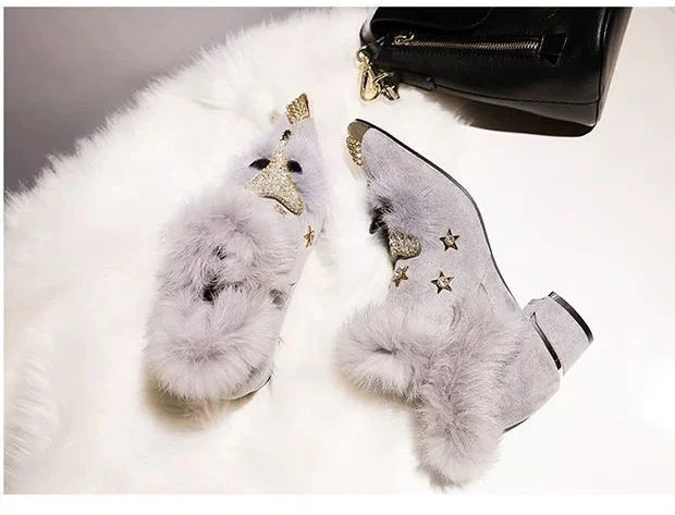 Fox Head Boots Winter Fashion