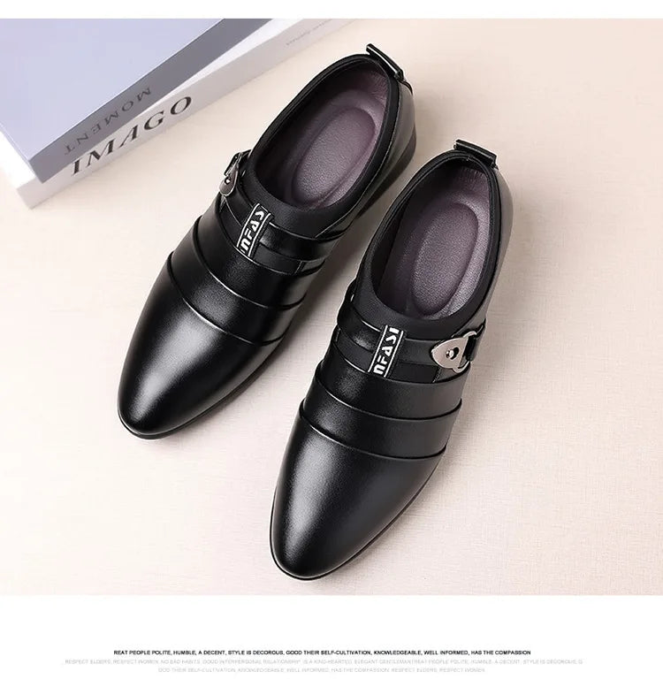 Classic Business Men Shoes Formal Slip On