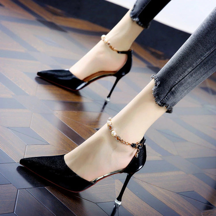 Anklet Heel Shoes