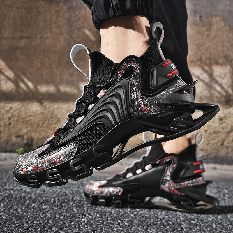 men Sneakers Luxury Trainer Race Breathable