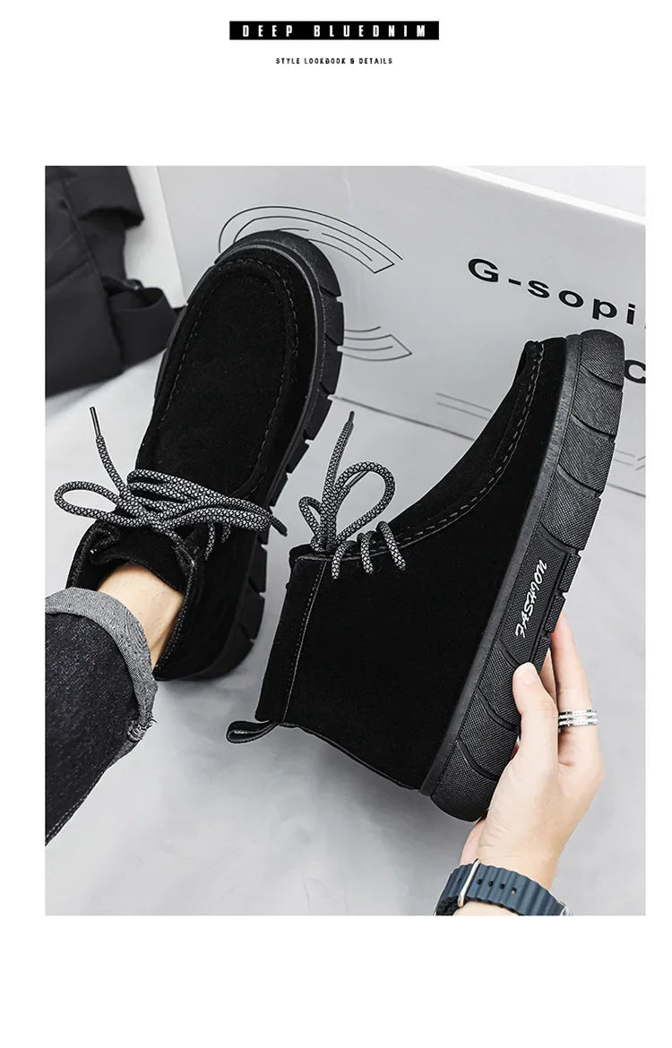 Men Retro Leather Shoes