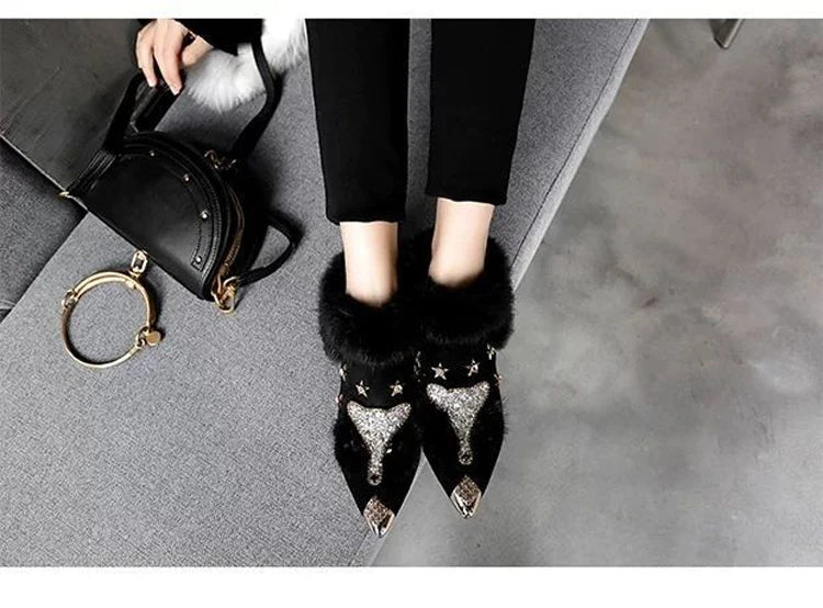 Fox Head Boots Winter Fashion