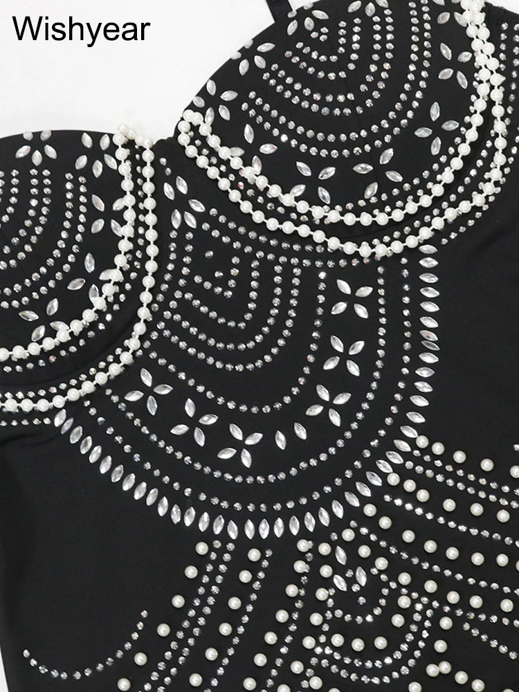 Rhinestone Celebrities Gown