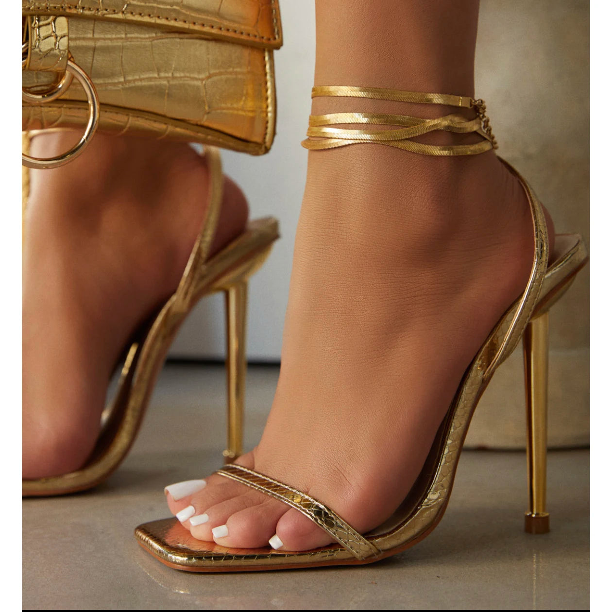 Square Toe Slingbacks