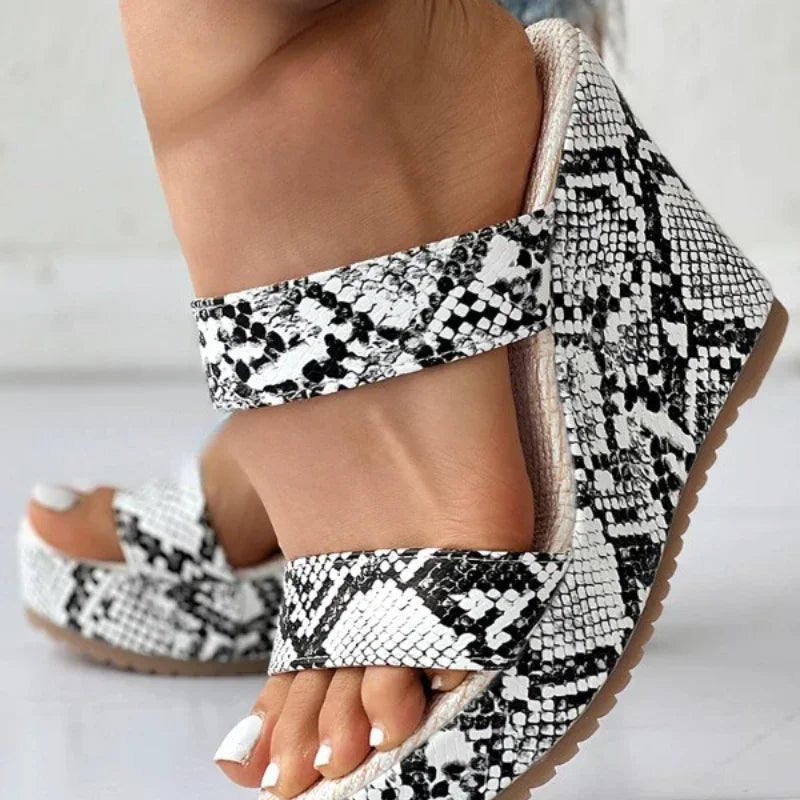 Wedges Multicolor Summer Sandals