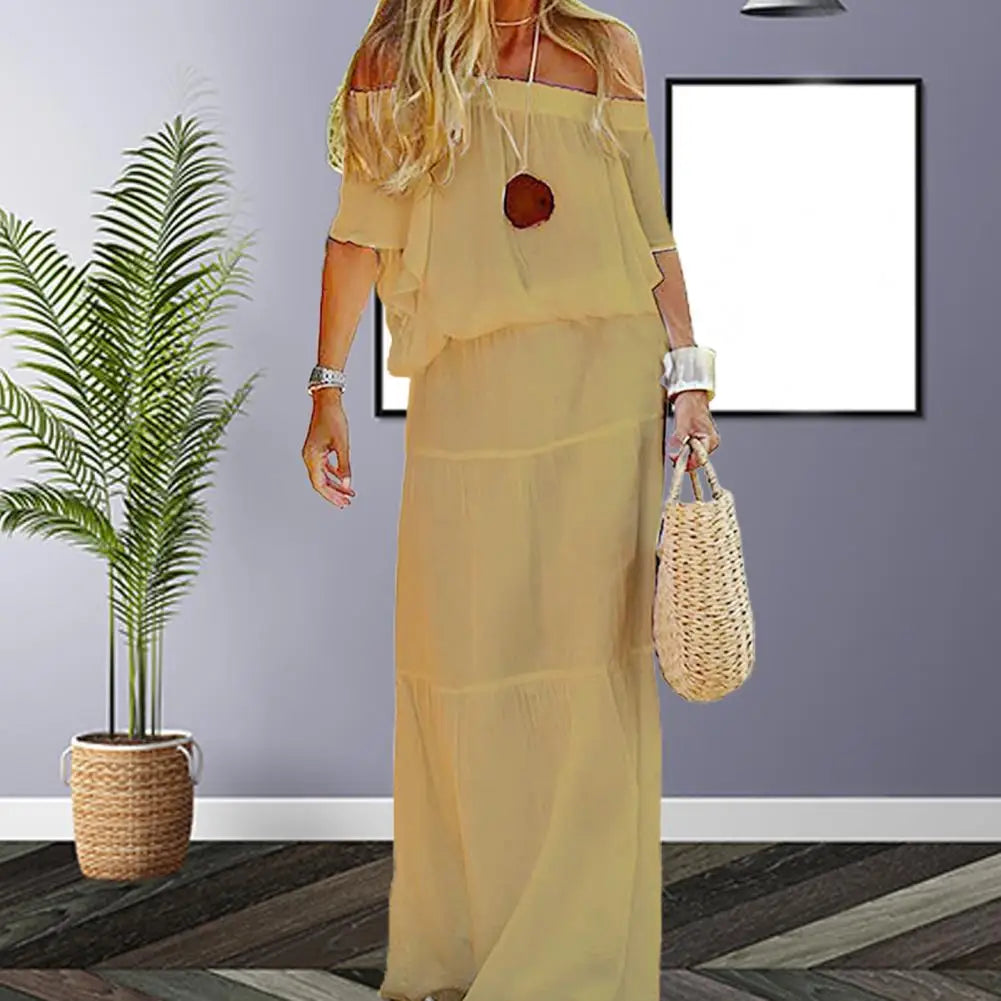 Chic and Elegant White Bohemia Dress