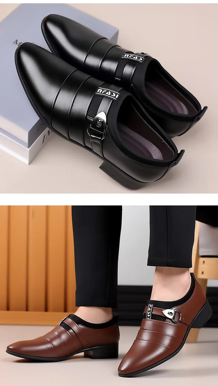 Classic Business Men Shoes Formal Slip On