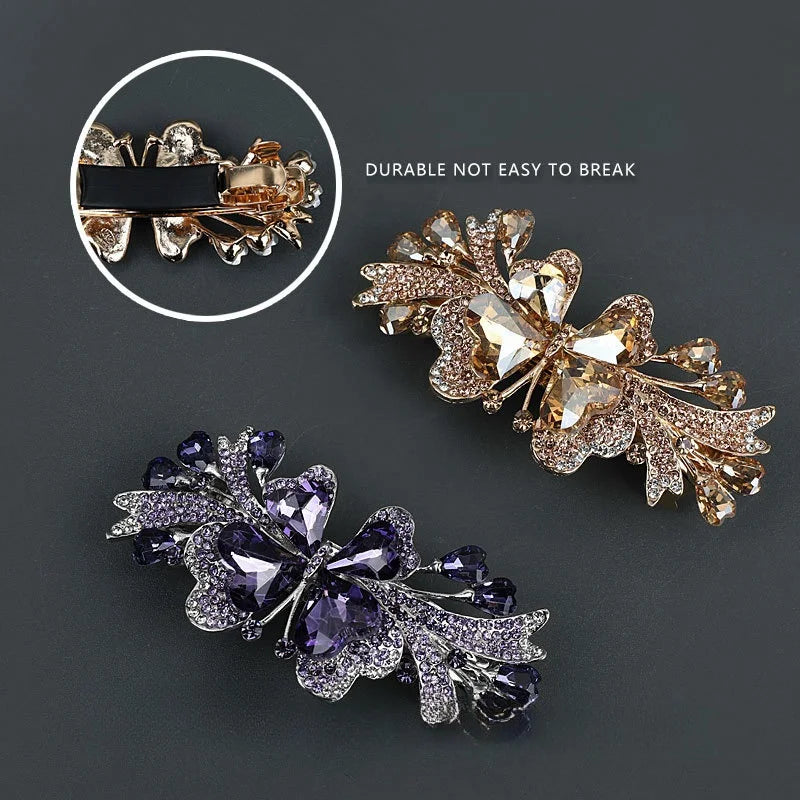 Crystal Butterfly HairClip