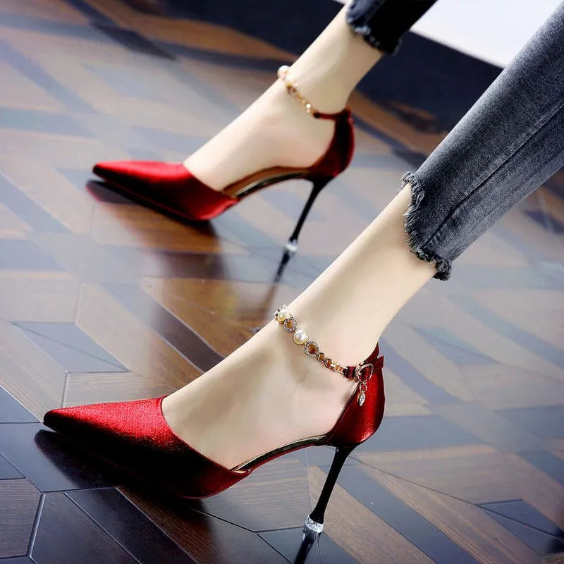 Anklet Heel Shoes