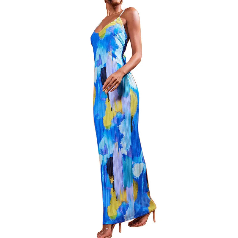 Spaghetti Strap Maxi Dress