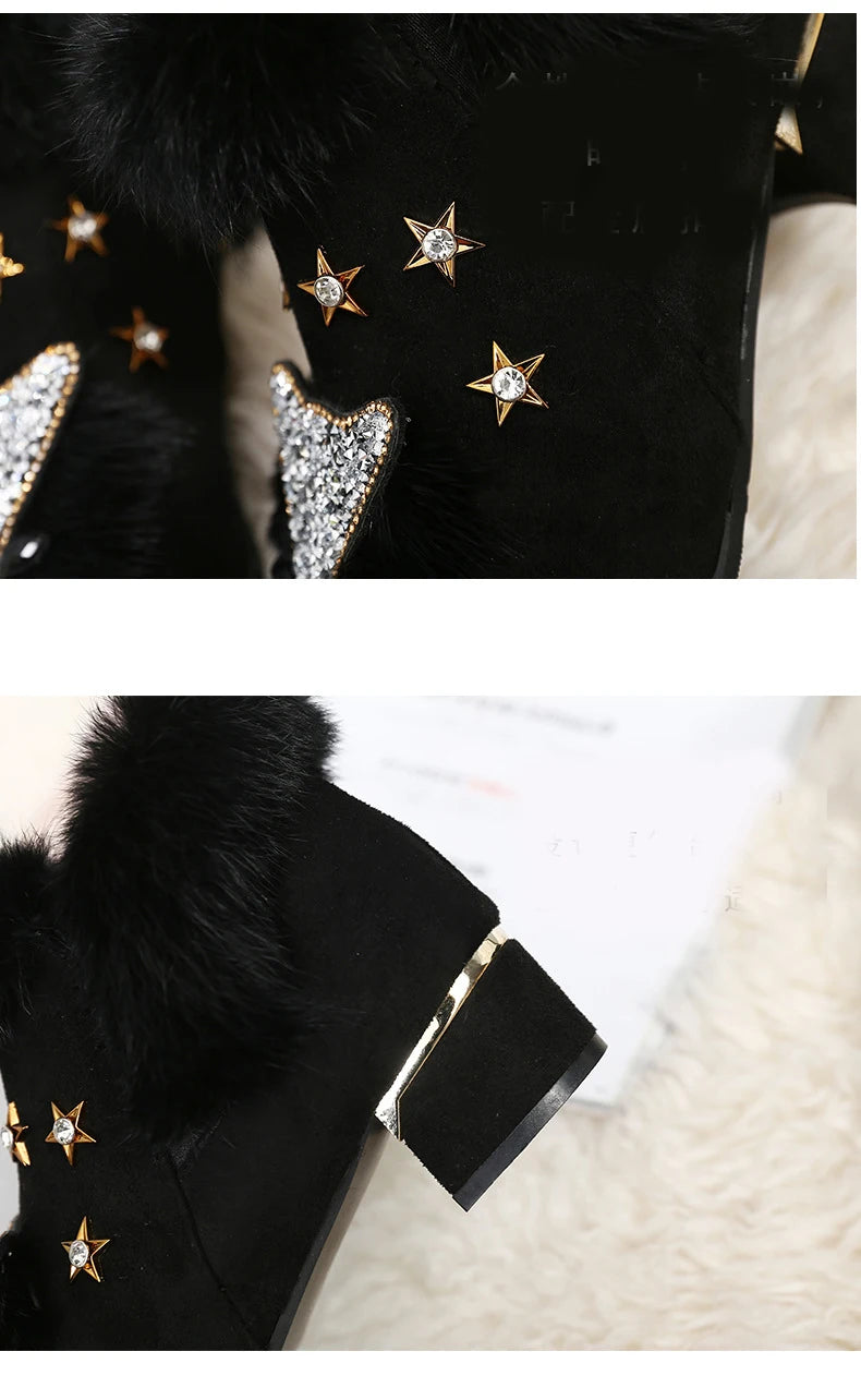 Fox Head Boots Winter Fashion