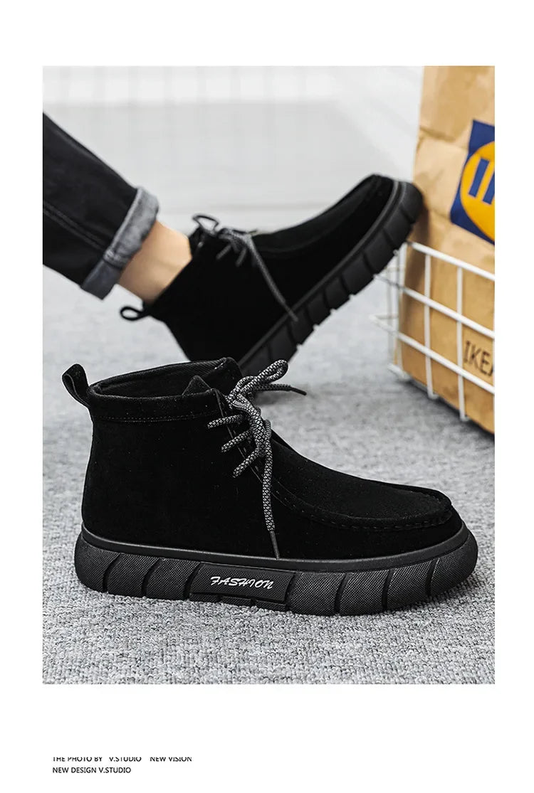 Men Retro Leather Shoes