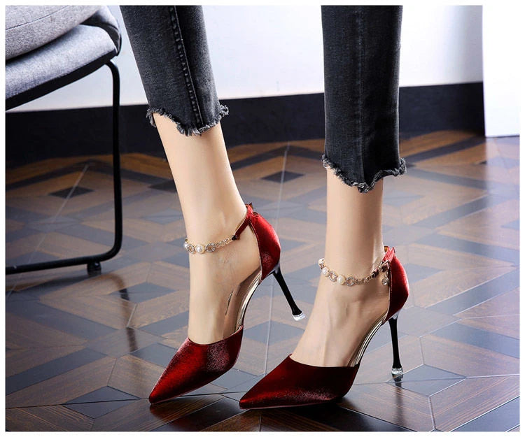 Anklet Heel Shoes