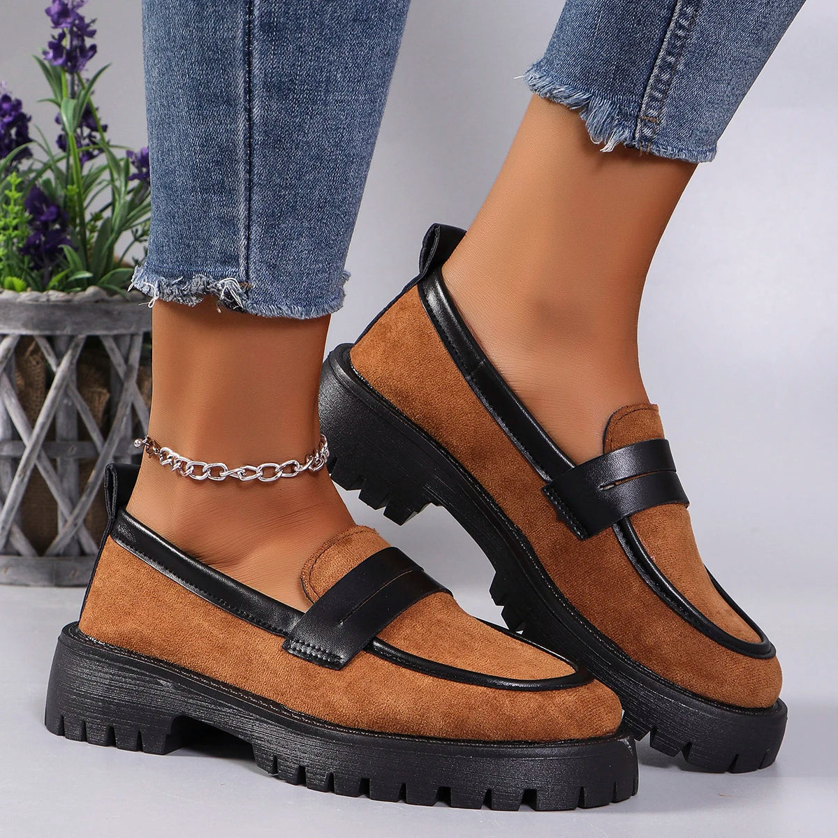 Leopard Loafers