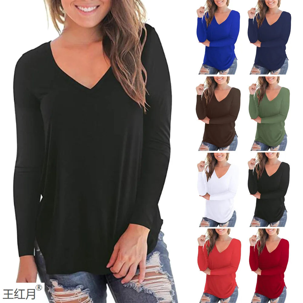 Long Sleeve V-neck