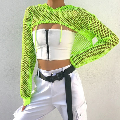 Mesh Fishnet Top