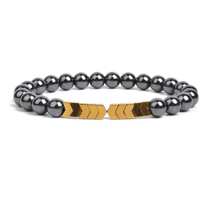 Weight Loss Hematite Therapy Bracelet - 2 for $39