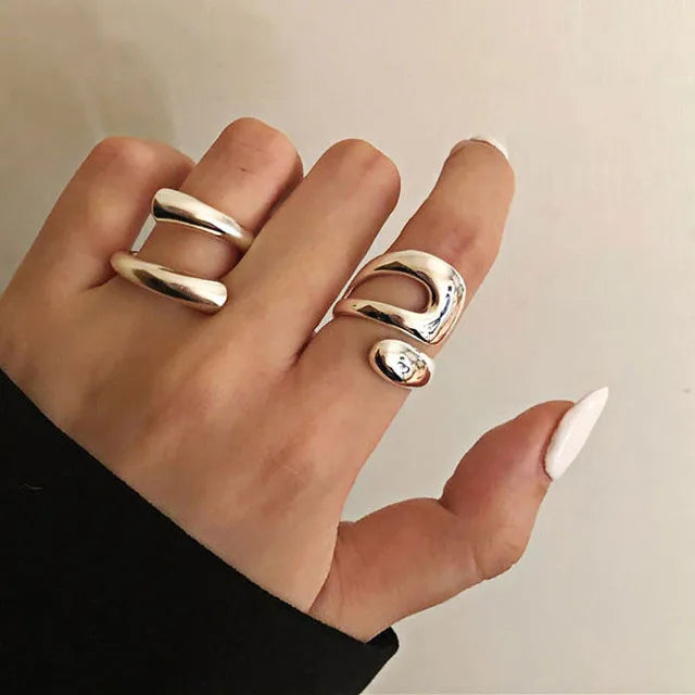 925 Sterling Silver Smooth Rings