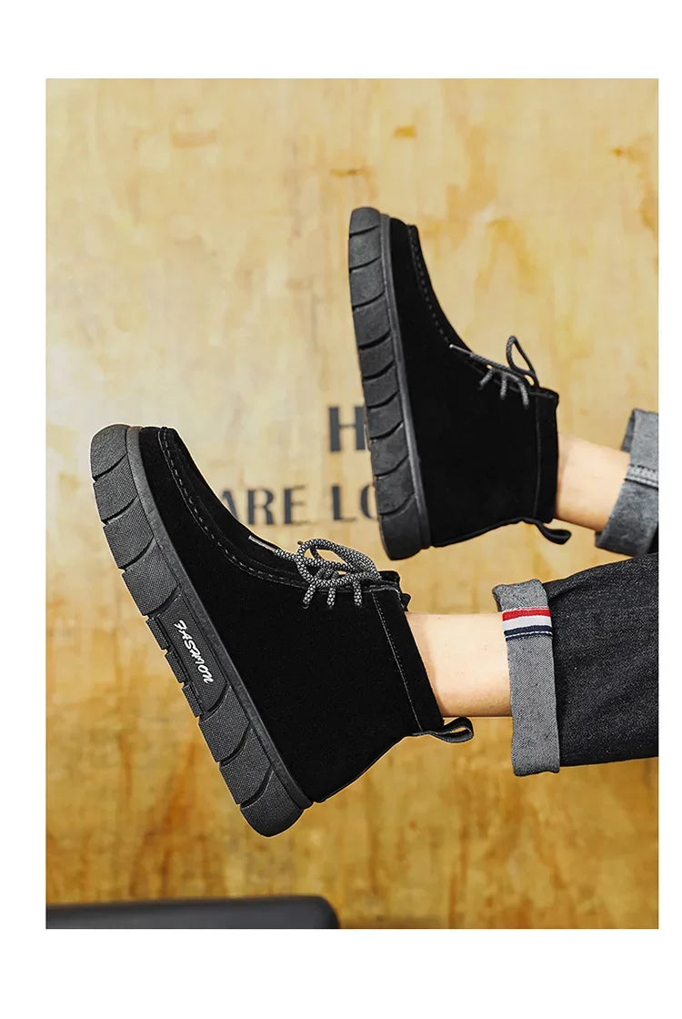 Men Retro Leather Shoes