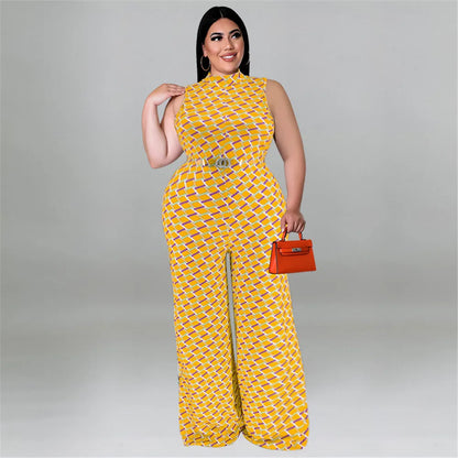 Plus Size Women Jumpsuit