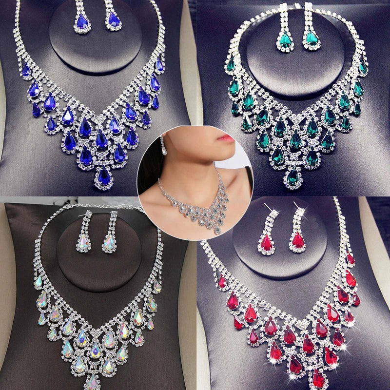 Crystal Bridal Jewelry Sets