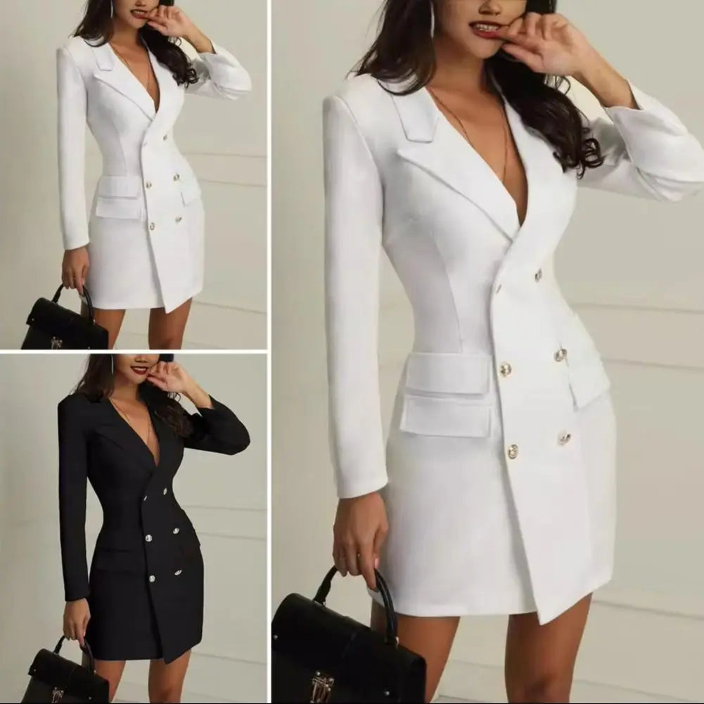 Anti-wrinkle Women’s Blazer Dress