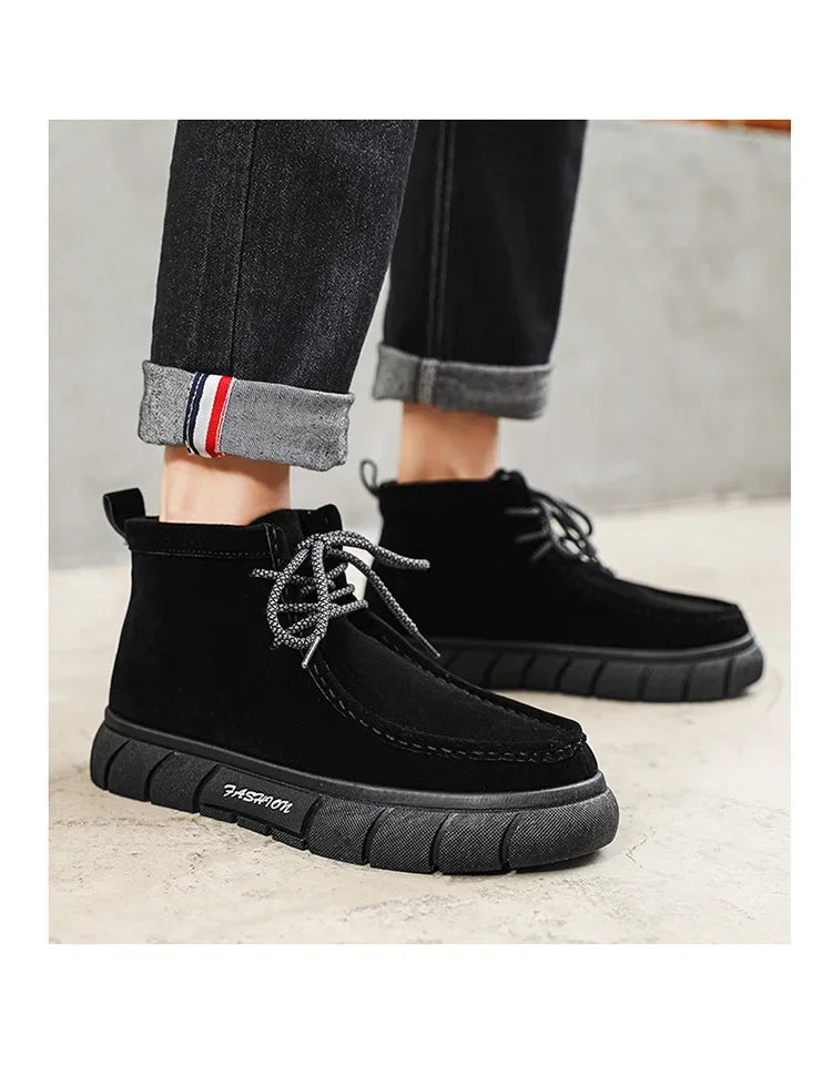 Men Retro Leather Shoes