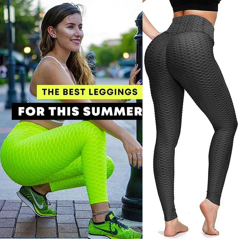 Butt Lifting No Cellulite Showing Workout Gym Tights