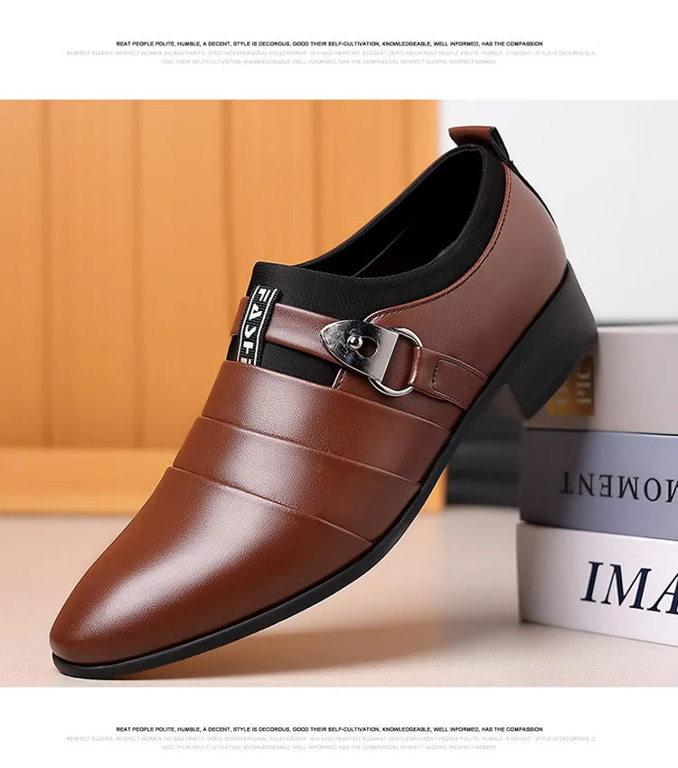 Classic Business Men Shoes Formal Slip On