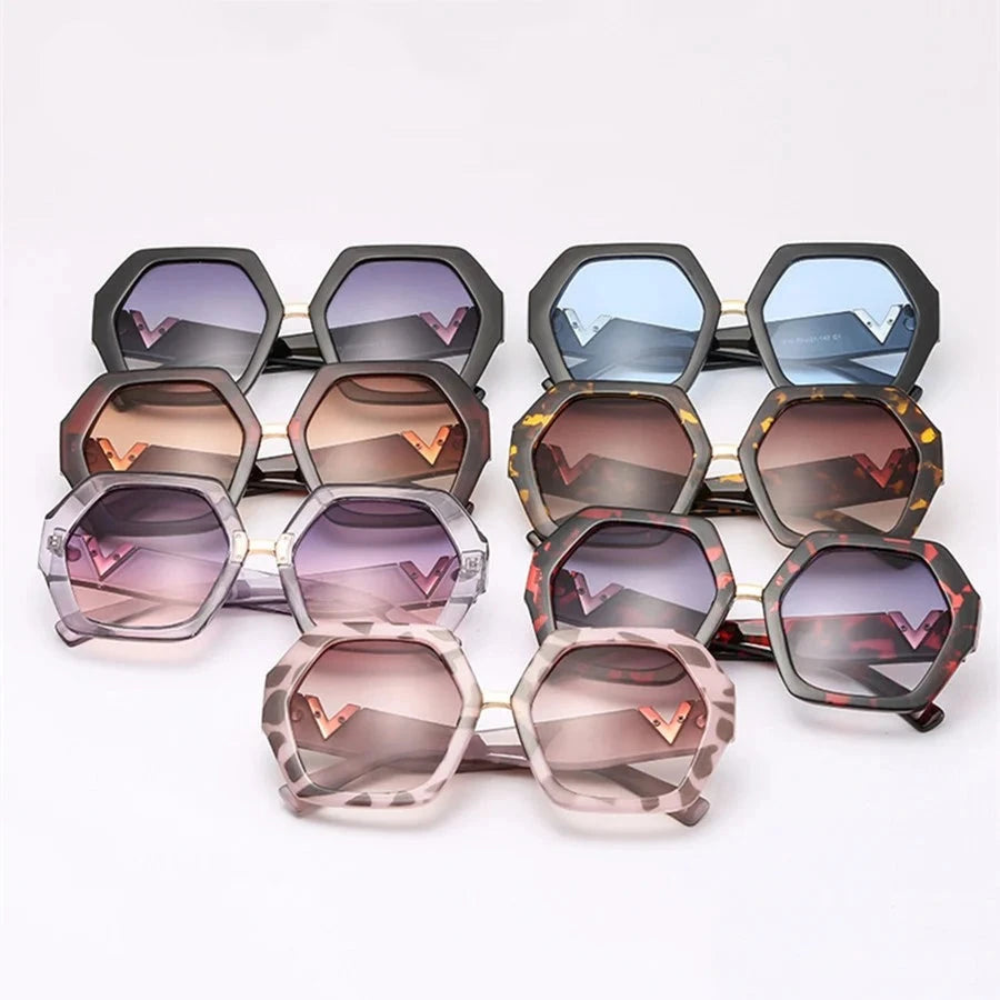 Luxury Retro Square Sunglasses