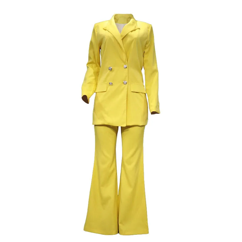 Casual Suit Wide-leg Pants Suit Two-piece Suit