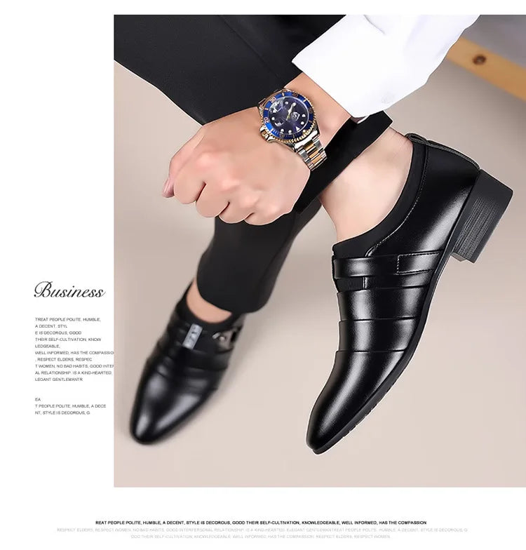 Classic Business Men Shoes Formal Slip On