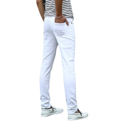 Slim White Jeans