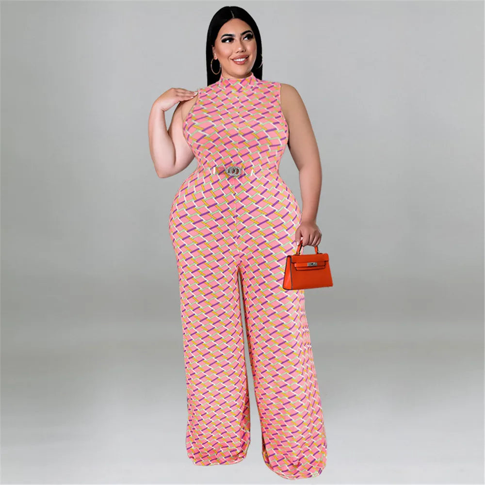 Plus Size Women Jumpsuit