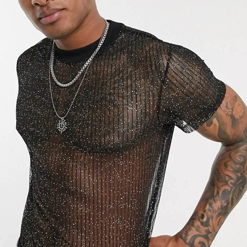 Men’s Short Sleeve Mesh Shirt